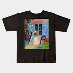 Provence Morning by MarcyBrennanArt Kids T-Shirt